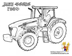 Conduire fendt signifie bien plus que conduire un simple tracteur. Coloriage Tracteur John Deere A Telecharger