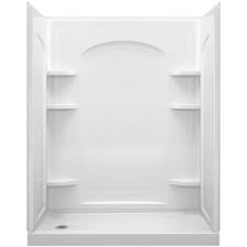 Sterling S721701100 Ensemble Shower Wall Kit Tub Shower Wall Kit Alcove Shower Kits Shower Kits One Piece Shower
