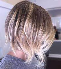 latest short haircut kurze blonde haare balayage kurze haare blond blonde haare ideen