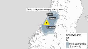 I 2010 ble det registrert 64 318 lynnedslag i landet vårt. Vaer Lyn Tordenvaeret Har Truffet Trondelag Se Hvor Lynet Slar Ned
