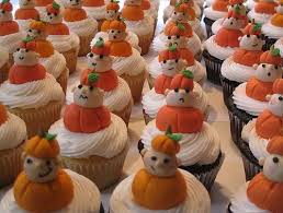 Halloween Baby Shower Cupcakes Halloween Baby Shower Halloween Baby Shower Theme October Baby Showers