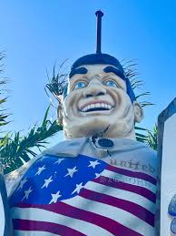 Cape Coral's Big John statue, damaged by Hurricane Ian, set for repair