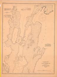 Lake Champlain Depth Charts 1872 1879 Department Of