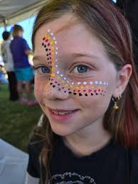 Face painting for Naidoc week event