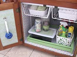 To store cleaning products under sink. Under The Sink Organization Bathroom And Kitchen Organizing Tips