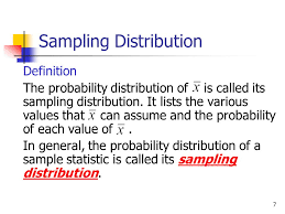 Sampling Distribution Sampling Distribution Probability Distribution