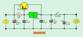 12v To 5v Converter Step Down Dc Regulator In Many Ways To Do Converter Digital Circuit Electronics Basics