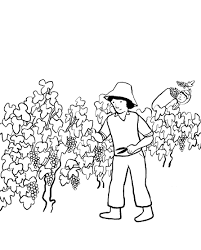 Feuille de vigne a colorier for dessin de feuilles. Coloriage Septembre Les Beaux Dessins De Les Mois A Imprimer Et Colorier Coloriage 8
