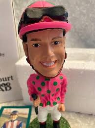 Jon Court bobble head. 2002 Indiana Derby Weekend. Hoosier Park at  Anderson. Ne