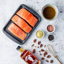 Broiled Salmon with Smoked Maple and Dijon Recipe - Runamok
