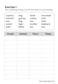 Practical downloadable worksheets in pdf format for vocabulary practice. Types Of Nouns With Exercises Includes Pdf Download Your Home Teacher