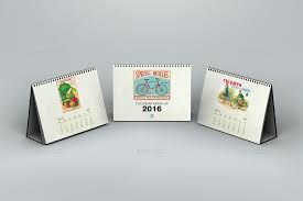 Calendar Mock Up Landscape Calendar Presentation Templates Textured Background