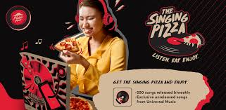 Where to order pizza hut in malaysia. Tuned Global Powers The First Singing Pizza In The World