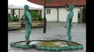 Piss, a sculpture by david cerny. Piss Or Proudy Streams Living Art By David Cerny Youtube