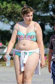Lena Dunham Figure - Body Shape In a Bathing Suit