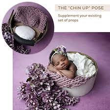 This video shares how to successfully wrap a newborn in the potato pose and then using a prop. Buy First Landings Newborn Photography Props Photo Donut Prop And 3 Posing Pillows Baby Basket For Pictures Baby Photography Props For Boy Or Girl Props For Photoshoot