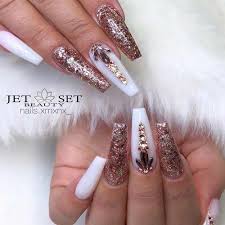 No matter your nail length and shape, these gradient manicures looks. The Most Stylish Ideas For White Coffin Nails Design
