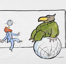 Karikatur (von lateinisch carrus ‚karren', also: Karikaturen Wie Frankreich Sich An Deutschland Abreagiert Welt