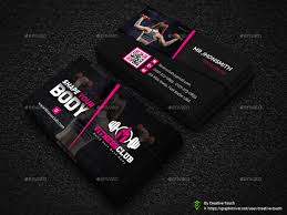 Start with a design, customize, print. Fitness Gym Business Card Template By Creativeinnovation Graphicriver