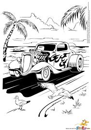 Hot rod coloring page la auto pinterest in hot rod coloring pages. Cool Hot Rod Coloring Pages