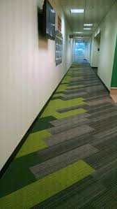 Made from stain resistant fibres most spills can be easily cleaned up but in the worst case scenario it is easy to replace a single. Interface Corridor Shiver Me Timbers Hickory With On Line Lime And Forrest Carpet Tiles Design Carpet Tiles Office Commercial Carpet Tiles