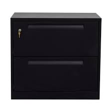 12 30 00 casework revitcity division: 80 Off Steelcase Steelcase Black Lateral Two Drawer File Cabinet Storage