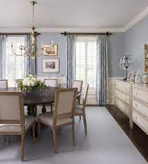 Maybe you would like to learn more about one of these? Formal Dining Room With Light Blue Walls And Brass Accents Blue Dining Room Walls Dining Room Blue Light Blue Living Room
