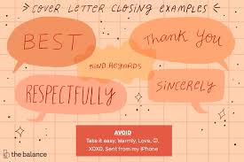 This one should take approximately 1/5th of your page and include your name and current position, e.g. How To End A Cover Letter With Closing Examples