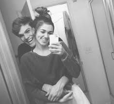 Black And White Mirror Selfie Couple Goals Pin On L O V E
