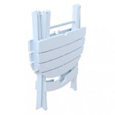 Table de jardin en bois, résine tressée ou en métal ? Table De Jardin Blanche Pliable Lot Sans Chaises