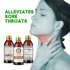 GINGER, HONEY & ALOE VERA FORTE Cough Syrup for Adults 150ml/5 FL oz for a  Healthy Throat