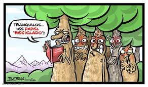 Resultado de imagen para reciclaje de papel