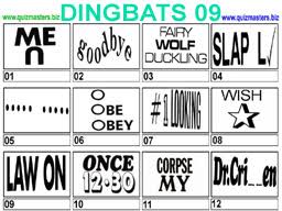 If you aren't familiar with dingbats, it's the latest word trivia game developed by lion studios which has been quite popular on both ios and android devices lately. Dingbats