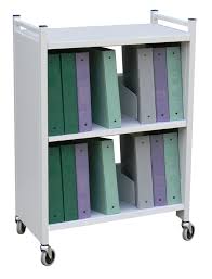 Mobile Chart Rack Holds 4 5 Binders Chart Pro Systems