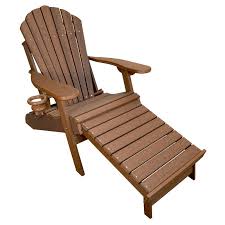Outer Banks Poly Lumber Wood Grain Folding Adirondack Chair With Integrated Footrest From Eccb Outdoor Folding Adirondack Chairs Wood Adirondack Chairs Adirondack Chair