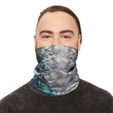 Tarpon Scale Pattern Lightweight Neck Gaiter
