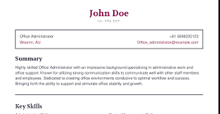 Here, we've tried to do our best to highlight the major duties and requirements for this role. Office Administrator Resume Example With Content Sample Craftmycv