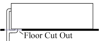 And then a crecent wrench to turn the drain body out. Bathtubs With Above Floor Drain Connection