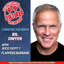 Quick Dish LA: POP CULTURED with JIMMY PARDO Tomorrow at Flappers Comedy  Club