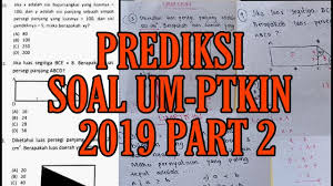 Soal Prediksi Um Ptkin 2019 Part 2 Youtube