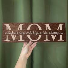 Personalized mom gift from daughter son, personalized gift for mom, parent gift. Personalized Mothers Day Gift Mothers Day Gift Mom Sign Etsy In 2021 Personalized Mother S Day Gifts Signs For Mom Grandmas Mothers Day Gifts