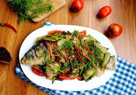Trước khi tắt bếp, bạn cho thêm hành, thì. Ca Chep Om DÆ°a Va Thá»‹t Ba Chá»‰ Cho Ngay Cuá»'i Tuáº§n Quay Quáº§n Ngoi Sao