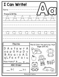 Please watch the video to learn how to get your free pdf educational resource for kg children, learn to form letters of the alphabet by . Kindergarten Abc Worksheets By Jenny Lynn Creations Tpt