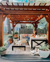 Pergola is typically made of timber frames that support a roof that provides shade. Diy Pergola Roof Charlottes Happy Home