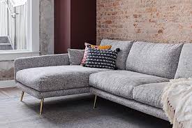 Amazon Com Edloe Finch Modern Sectional Sofa Left Facing Chaise Down Feat Mid Century Modern Sectional Sofa Modern Sofa Sectional Mid Century Modern Sectional