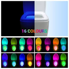 Certains même optent pour une déco monochrome. 16 Couleur Led Lampe De Toilette Lumineux Led Multicolore Lumiere De Toilette Eclairage Lumineux Pour Wc Cuvette Des Toilettes Cdiscount Bricolage