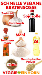 Schnelle Vegane Bratensosse Rezept Vegane Bratensosse Bratensosse Vegane Sosse