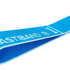 Taśma elastiband 100 light nyamba. 500 Pilates Stretching Fabric Elastic Band With Handles Medium Resistance Domyos By Decathlon