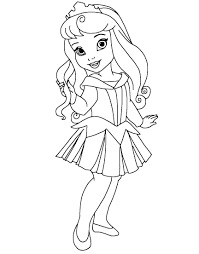 Sleeping beauty coloring pages printable for kids coloring4free. Chibi Aurora Coloring Page Free Printable Coloring Pages For Kids