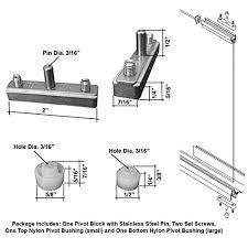 Check spelling or type a new query. Replacement Pivot Assembly Kit For Swing Shower Doors Amazon Com